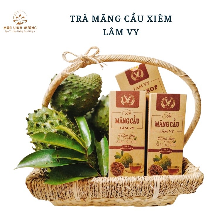 Trà Mãng Cầu Xiêm Lâm Vy Giúp Ngủ Ngon Ổn Định Huyết Áp Spamoclinhduong MLDTMC250