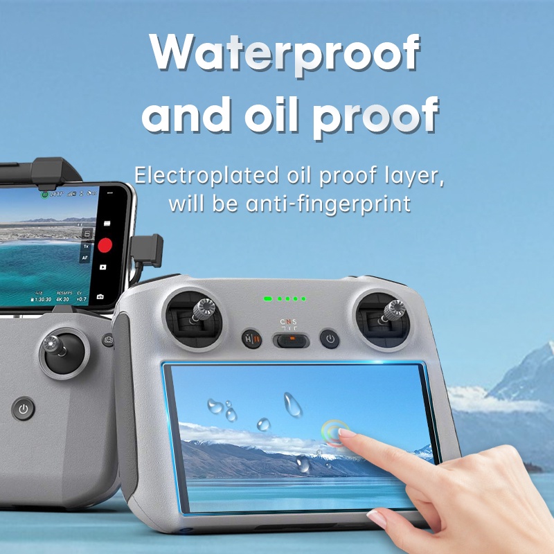Kính Cường Lực HD Trong Suốt Chống Va Đập Chống Nổ Bảo Vệ Màn Hình Cho DJI Mini 3 Pro