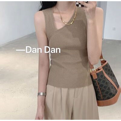 Áo tanktop cổ lệch A-2151 cá tính, áo nữ cá tính