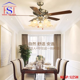 Đèn quạt trần - Quạt đèn trần trang trí