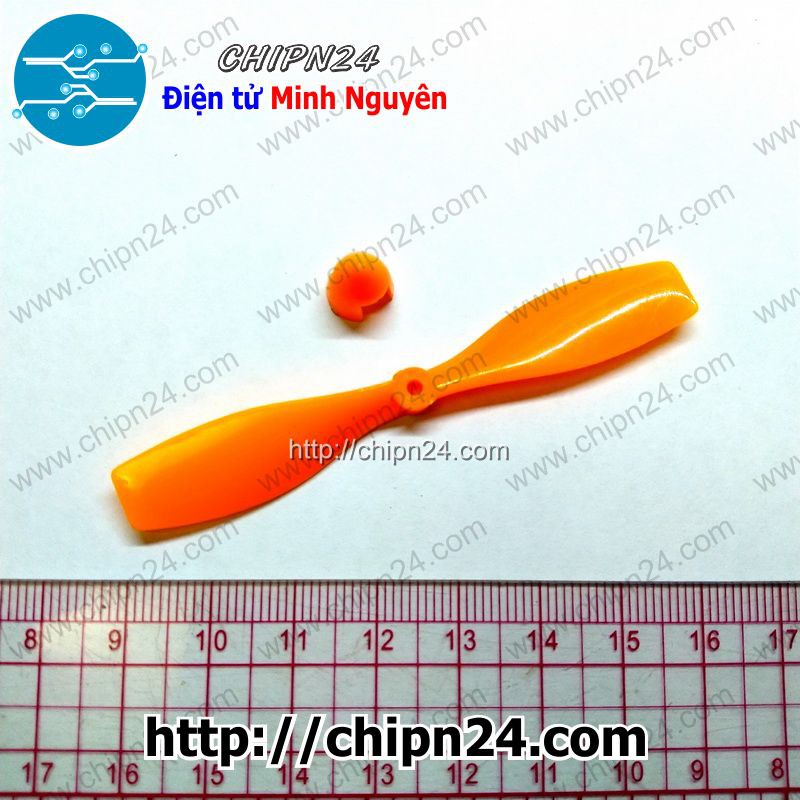 [1 CÁI] Cánh Quạt 75MM 2 Cánh Trục 2MM CAM