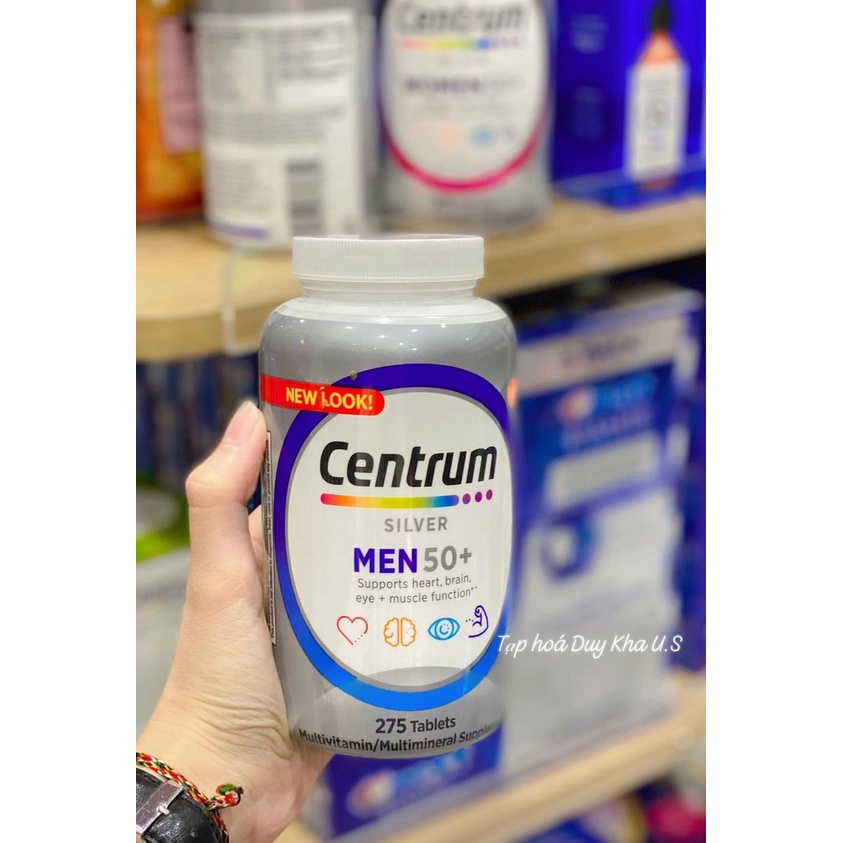 Viên uống Vitamin tổng hợp hỗ trợ dành cho Nam trên 50