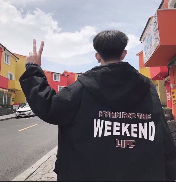 ÁO KHOÁC dù unisex nam nữ WEEKING 2 màu