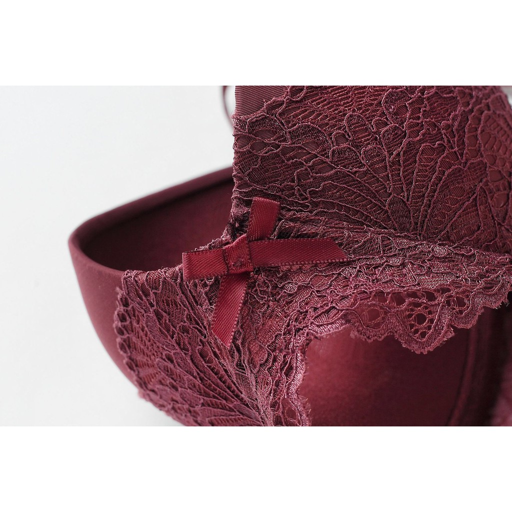 (Sz 32-38) BỘ ĐỒ LÓT CÓ GỌNG ĐỆM 2 CM QUẢ TRÒN NÂNG NGỰC PHA REN S181 | BigBuy360 - bigbuy360.vn