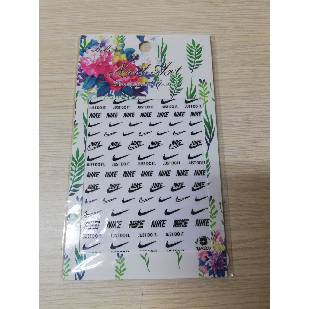 Miếng Dán Nail Sticker thương hiệu nổi tiếng