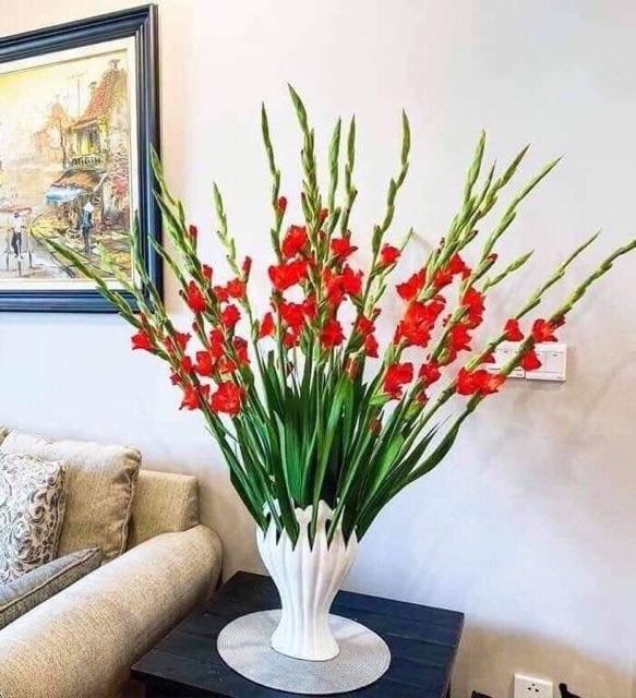 LỌ HOA BÁT TRÀNG- LỌ BÀN TAY PHẬT TRẮNG TRƠN CÁC CỠ CẮM HOA LAY ƠN, HOA LY
