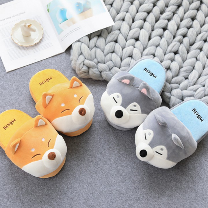 Dép Bông đi trong nhà hình chó Mochi MK009