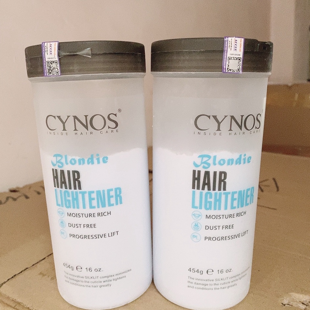 Bột tẩy nâng tông khử màu tóc Cynos Blondie Hair Lightener 454g (Canada)