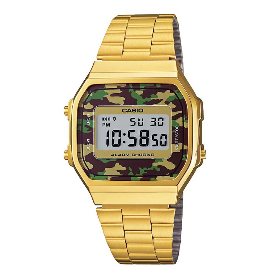 Đồng hồ Casio A168WEGC-3DF Kính Nhựa