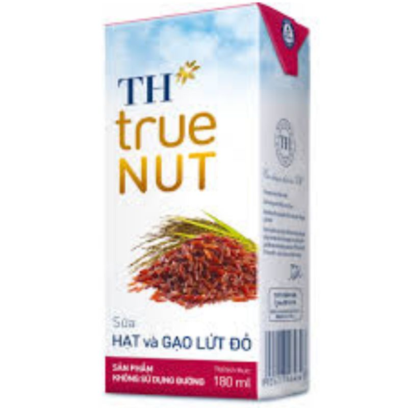 Sữa hạt TH true milk 180mlx48 hộp ( Óc chó / Macca / Hạnh Nhân / Gấc  / Hạt Nghệ / Đủ mùi )