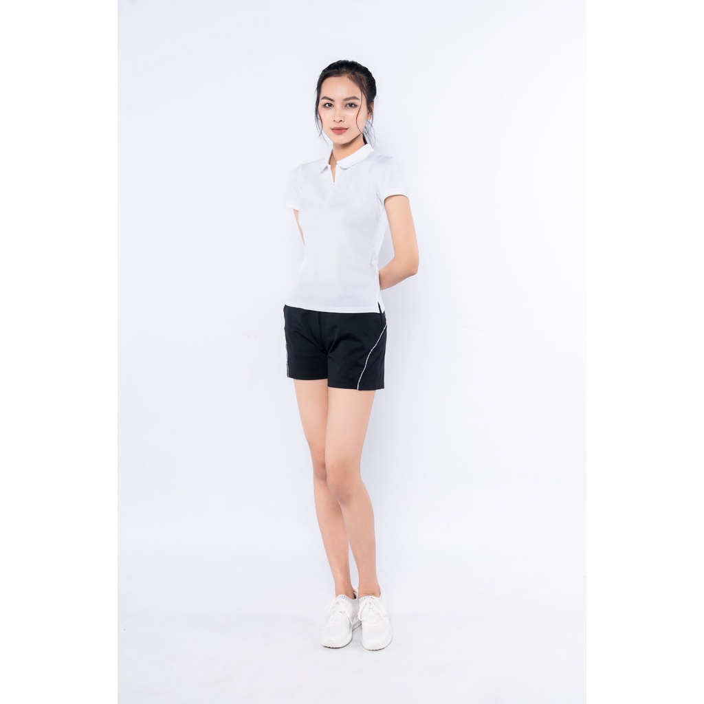 Áo Polo Nữ Livan Sport Màu Trắng New Daily Thanh Lịch Chống Nhăn Nhàu Kháng Khuẩn Cao Cấp