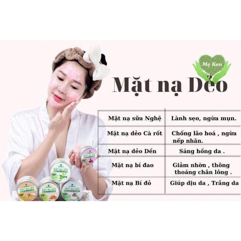 Mặt nạ dẻo mẹ ken