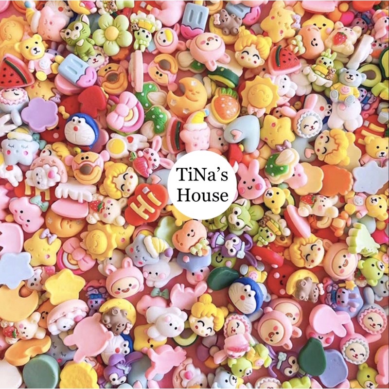 (Combo Sỉ) Sticker 3d Kute Có Sẵn Keo Trang Trí Vật Dụng Cá Nhân, Miếng Dán 2D Dễ Thương Trang Trí Bình Nước.