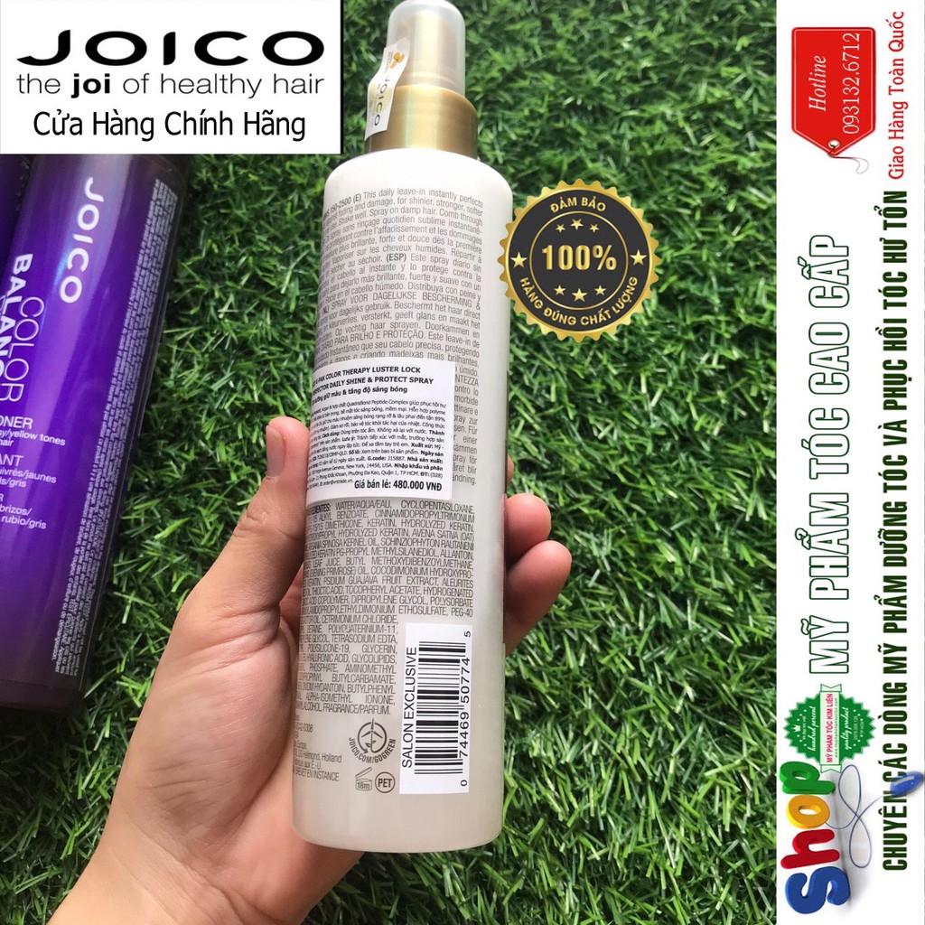 [Joico-chính hãng] Xịt Dưỡng Giữ Màu Và Tăng Cường Sáng Bóng Joico K-Pak Color Therapy Spray