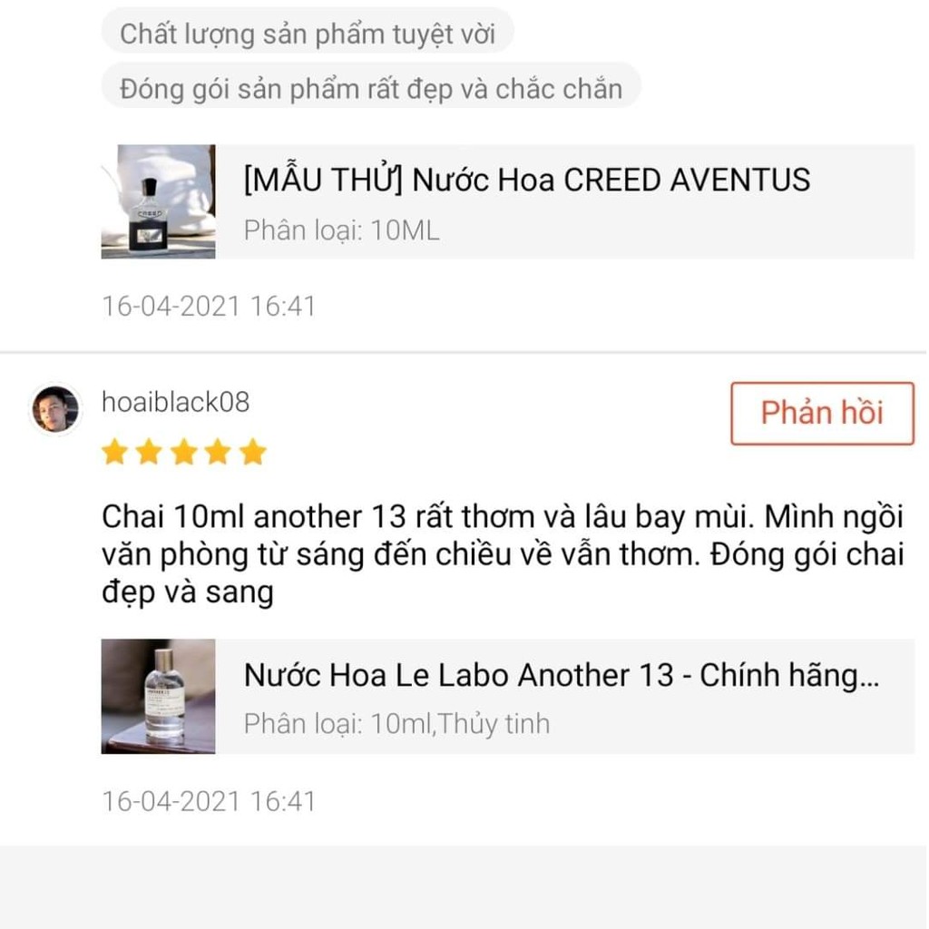 [MRS.SCENT] Nước Hoa Le Labo Another 13, nước hoa cao cấp chính hãng - mùi trong veo, thanh sạch, thoắt ẩn thoắt hiện | Thế Giới Skin Care