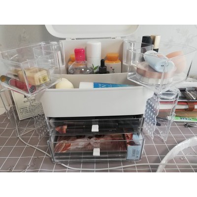 Tủ đựng mỹ phẩm CÓ GƯƠNG, ĐÈN LED