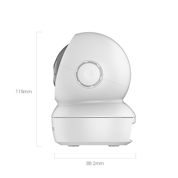 Camera Wifi Ezviz quay 360 độ FullHD 4K, Cam IP không dây C6N chính hãng bảo hành 2 năm