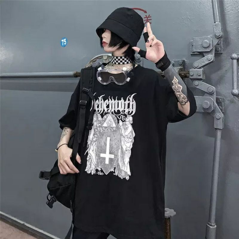 Áo Thun Tay Lỡ Form Rộng Unisex Nam Nữ Ulzzang Cực Chất
