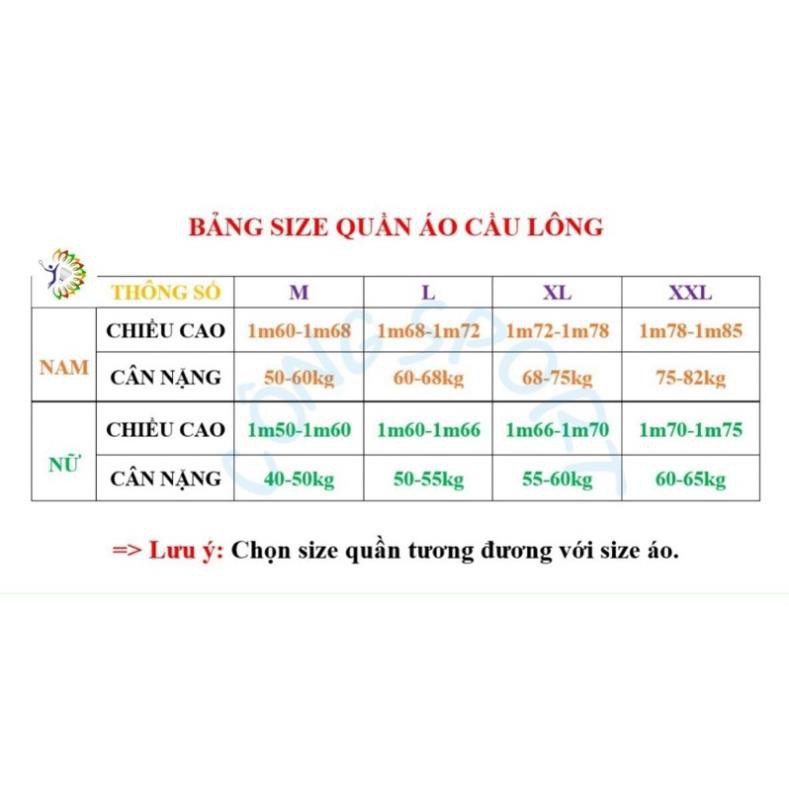 [ Rẻ vô địch ] Bộ quần áo thể thao Cầu Lông Liingg nam, nữ vải lưới thái thấm hút mồ hôi xịn  ྇