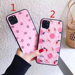 Ốp lưng iphone 11 11pro 11promax dễ thương Peach mềm TPU