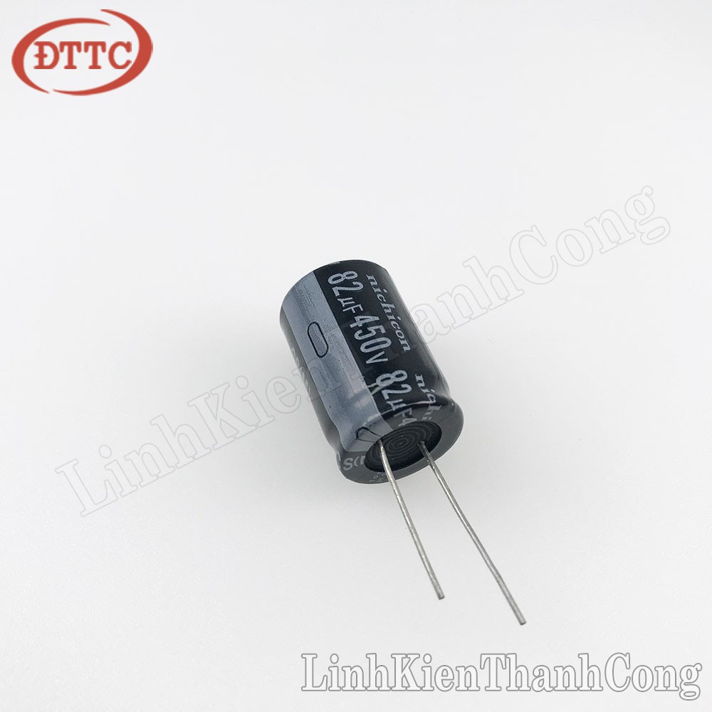 Tụ Hóa 82uF 450V (18x35mm)