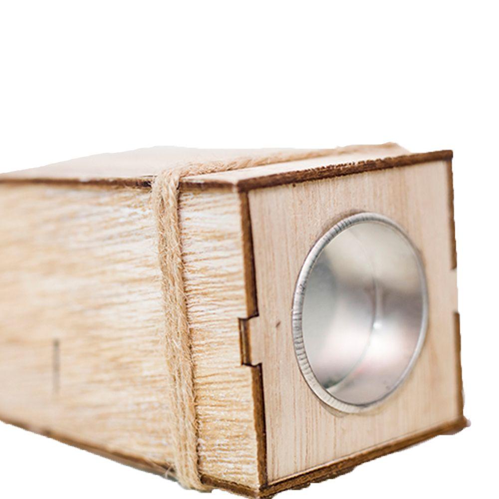 Đế Nến Bằng Gỗ Hình Lồng Đèn Dùng Trang Trí Tiệc Cưới / Giáng Sinh