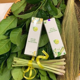 Cặp gội xả vỏ bưởi sả chanh Greenbon