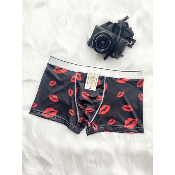 Quần lót nam in hình thun lạnh, quần sịp nam đùi thun lạnh hoạt hình doremon, cờ anh, mỹ, ... | 4MAN