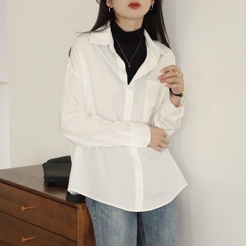Áo Sơ MI Cotton Dư- Hàng Việt Nam Xuất Khẩu Dư Xịn