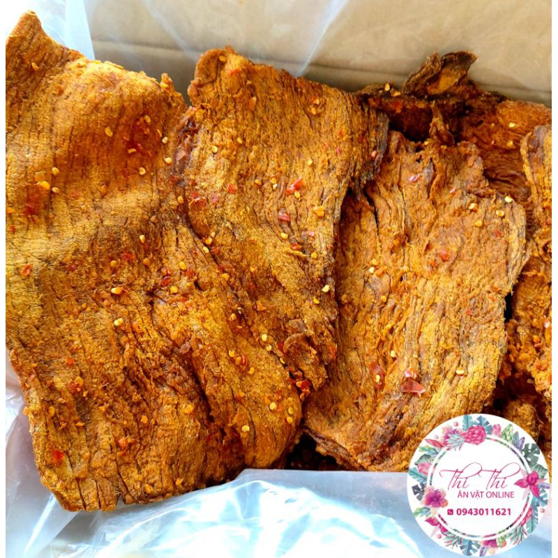 500GR KHÔ BÒ MỀM ĐẶC SẢN MIẾNG TO