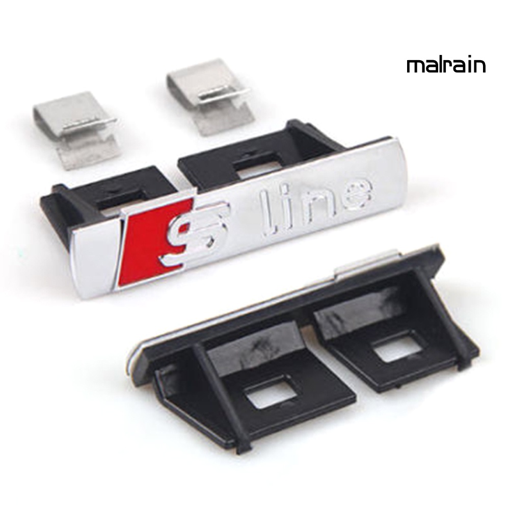 Decal Chữ Ma Sline Dán Trang Trí Xe Hơi Audi