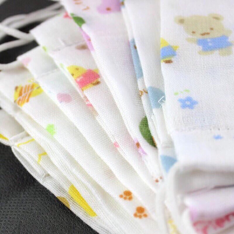 Ninikids: khẩu trang xô cho bé, khẩu trang vải, khẩu trang cotton