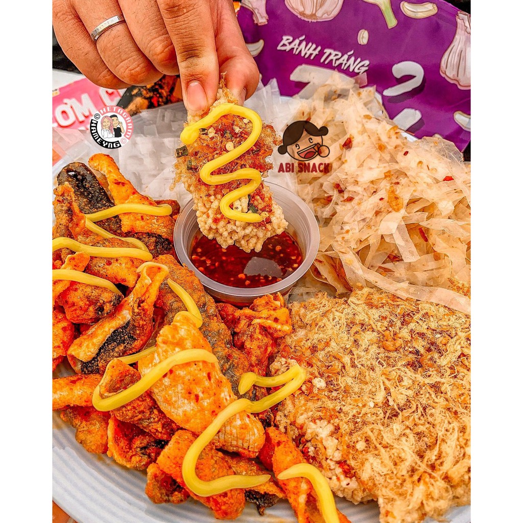 Bánh Tráng Abi Đủ 16 Vị  - Free Ship