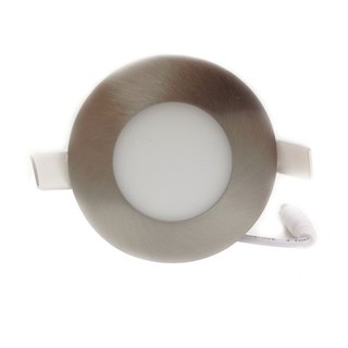Đèn led tròn downlight âm trần inox 3w
