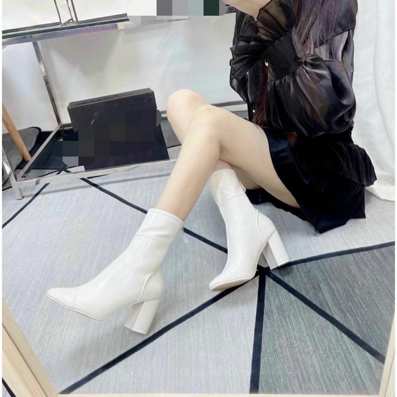 Bốt Boot C.h.a.n.e 7p Da Bóng Hàng Fullbox