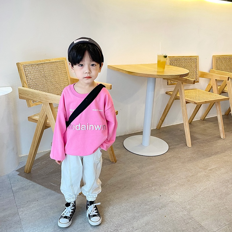 Túi Đeo Chéo Họa Tiết Hoạt Hình Phong Cách Hàn Quốc Cho Bé Gái