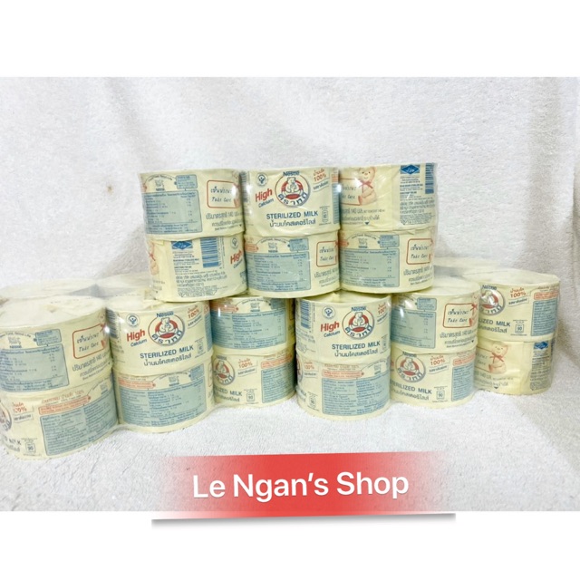 [HÀNG THÁI] Sữa gấu màu vàng Nestle Thái Lan 140ml.