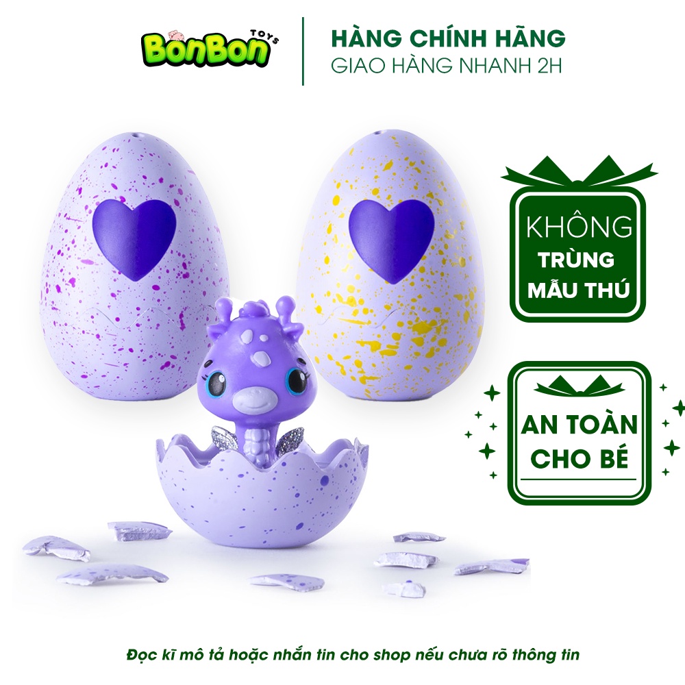 Set 10 trứng Hatchimals season/ mùa 1 (trứng màu tím) - không trứng mẫu thú
