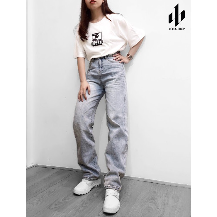 QUẦN JEANS SUÔNG RETRO FORM CHUẨN [ẢNH THẬT 100%]