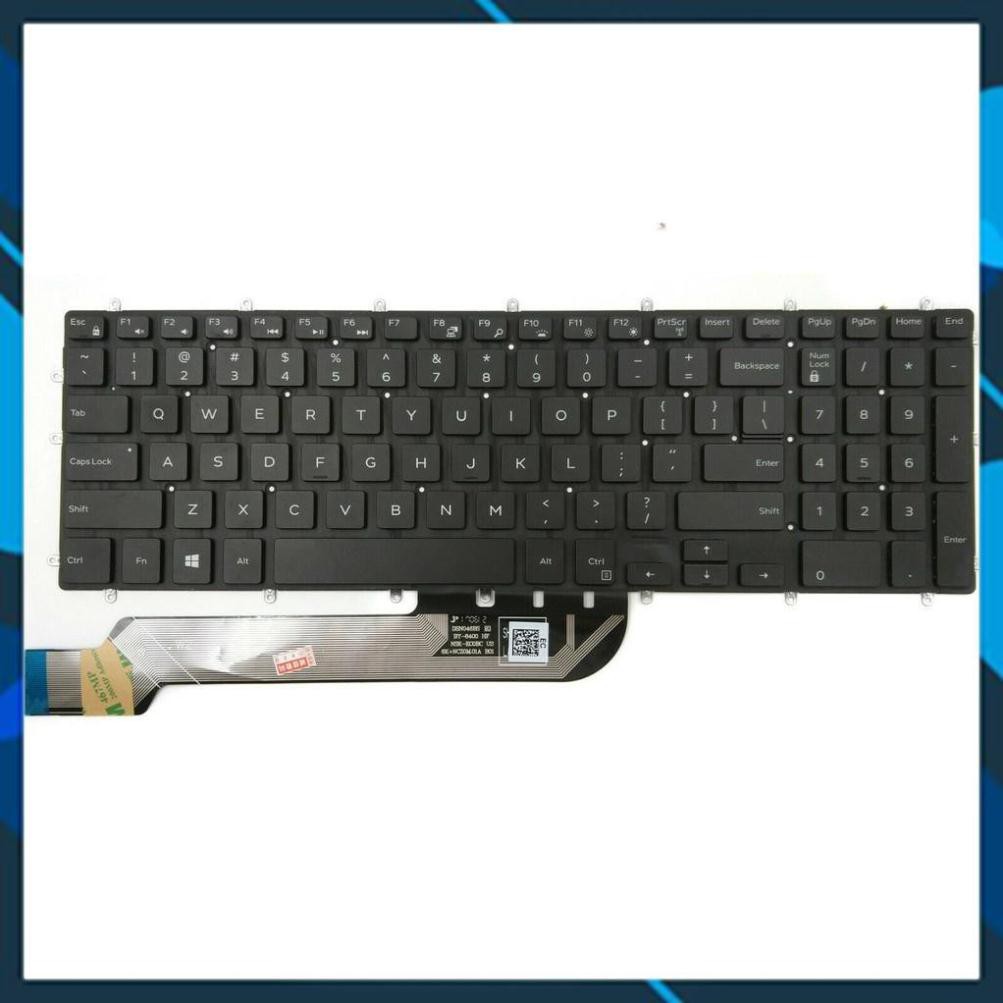 Bàn Phím Laptop Dell Inspiron 15 5565 5567 5570 5575 7566 7567 Dell Gaming 7566 7567 5570 5575 Hàng ZIn Có LED