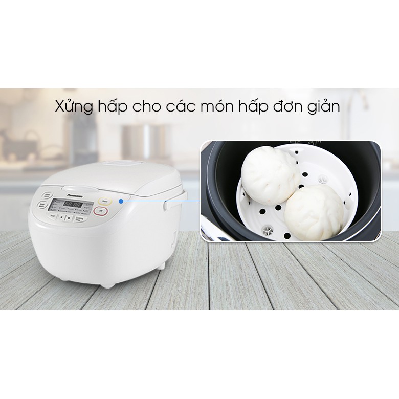 Nồi cơm điện tử Panasonic 1.8 lít SR-CL188WRA