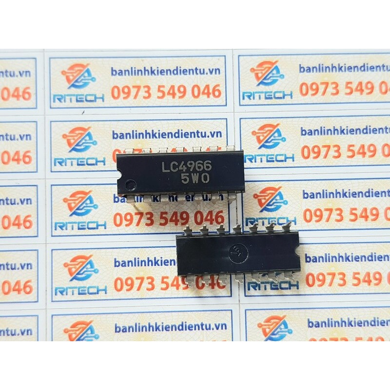 [Combo 3 con] LC4966 Quad Bilateral Switch IC DIP-14