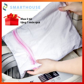 (Tặng quà) Túi lưới giặt đồ cho máy giặt loại đủ size