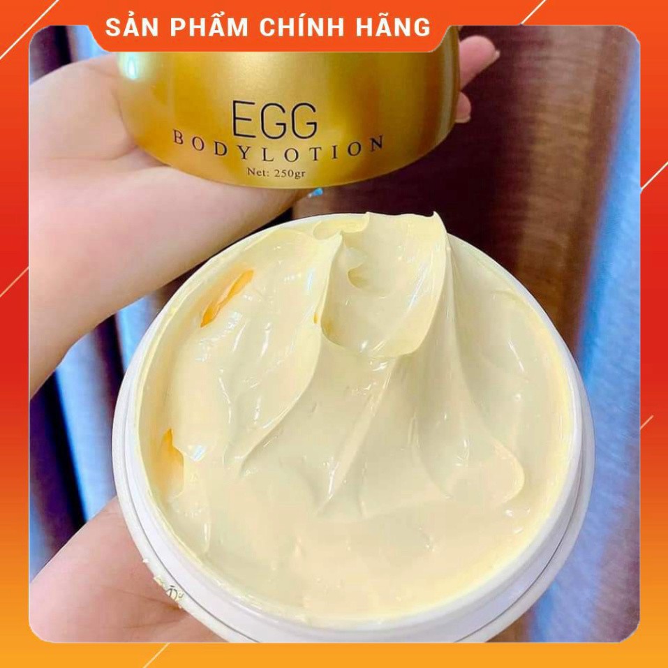 KEM Body Lotion Egg Trứng vàng 250gr