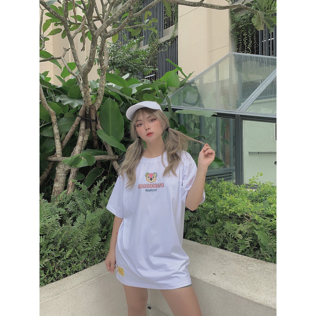 Áo Thun Tay Lỡ Mascot Koala SGES Unisex Nam Nữ Streetwear