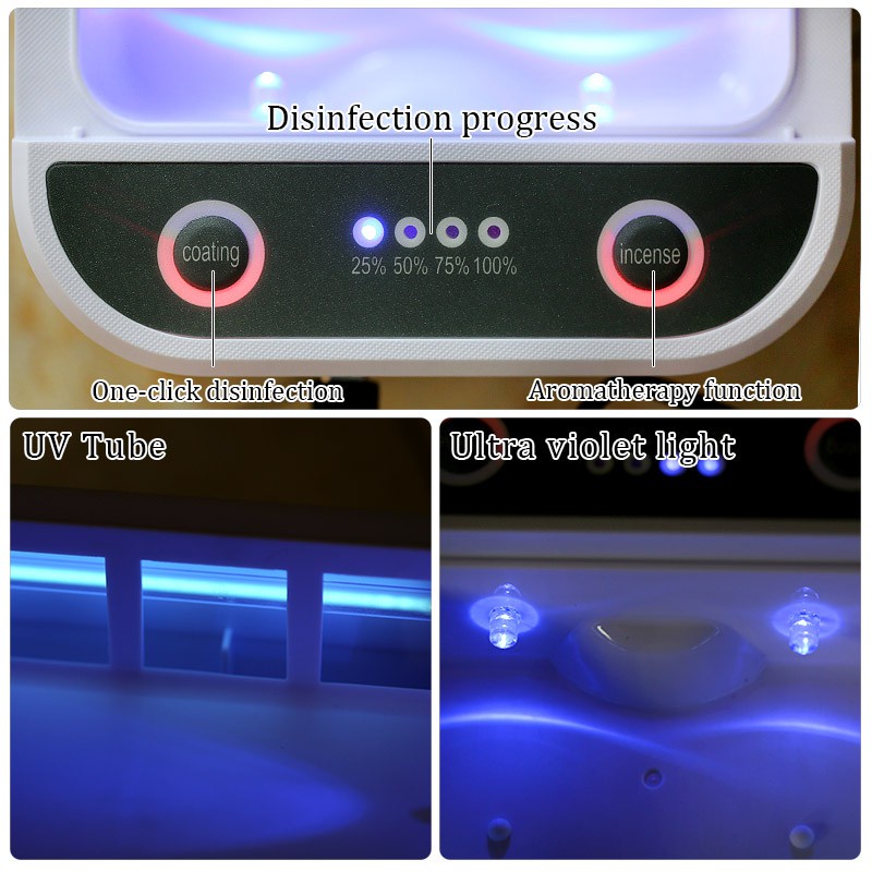Hộp khử trùng UV Ozone đa chức năng với chức năng hương liệu, công cụ để kéo dài lông mi