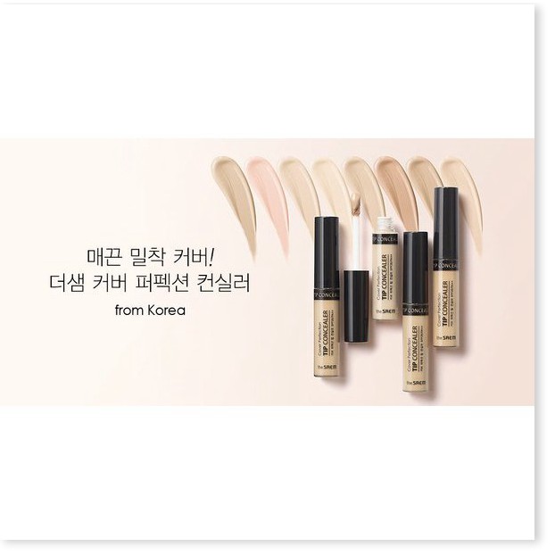 [Mã giảm giá của shop] [CÓ SẴN] Che Khuyết Điểm The Saem Cover Perfection Tip Conceale