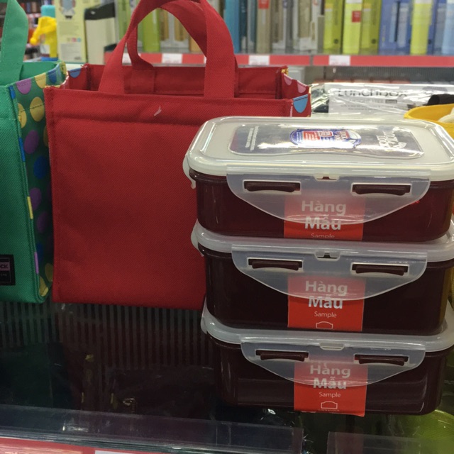SET HỌP VÀ TÚI ĐỰNG THỨC ĂN  LOCK & LOCK