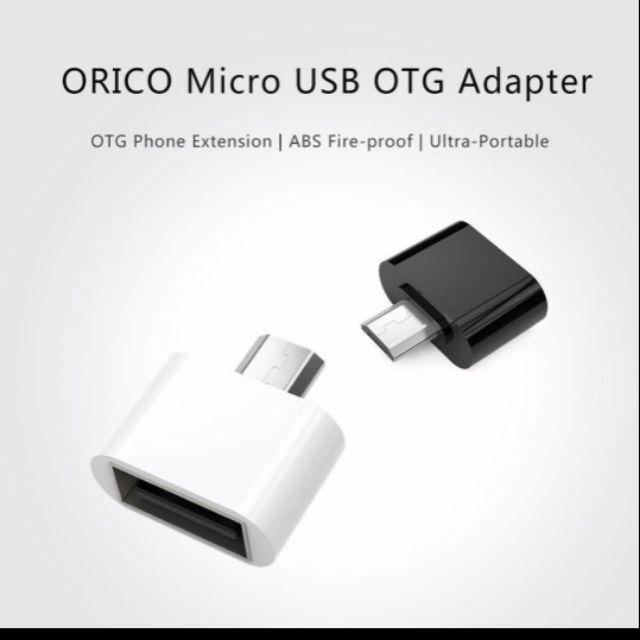 ĐẦU CHUYỂN OTG MICRO SANG USB HÃNG USAMS ( MÀU TRẮNG)