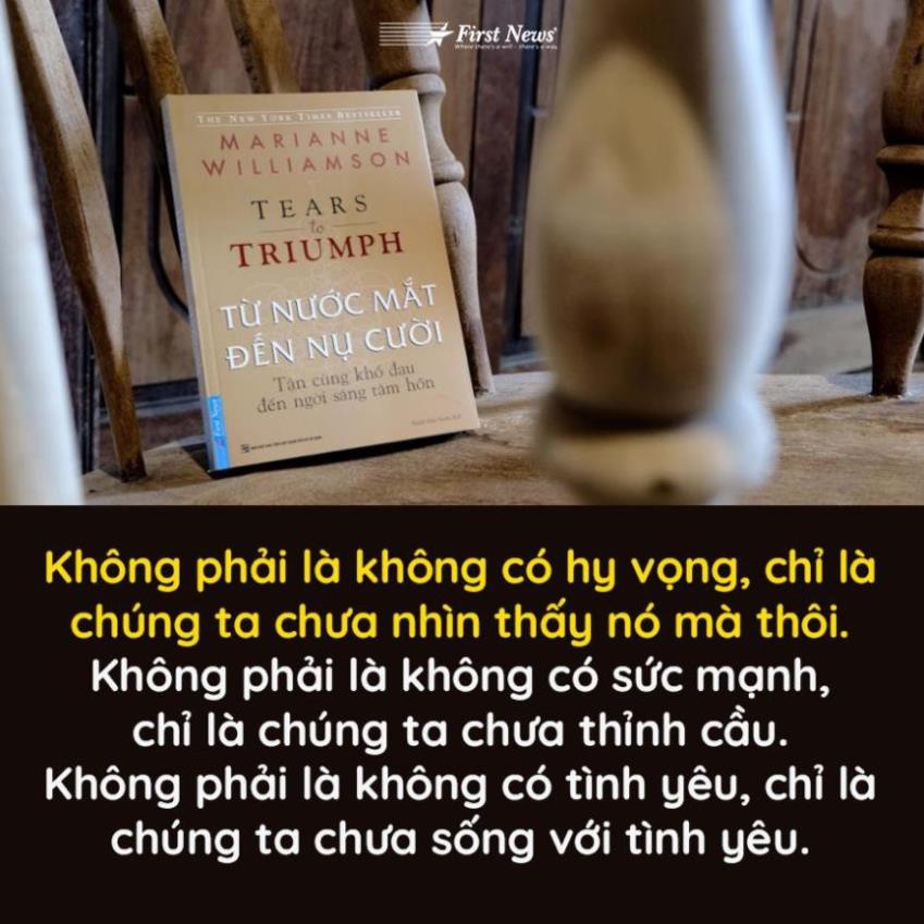 Sách - Từ nước mắt đến nụ cười - FirstNews